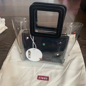 Staud PVC Shirley mini bag